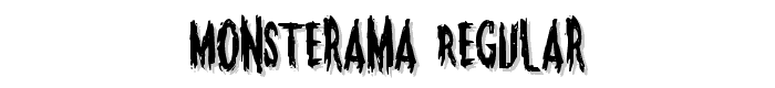 Monsterama Regular font